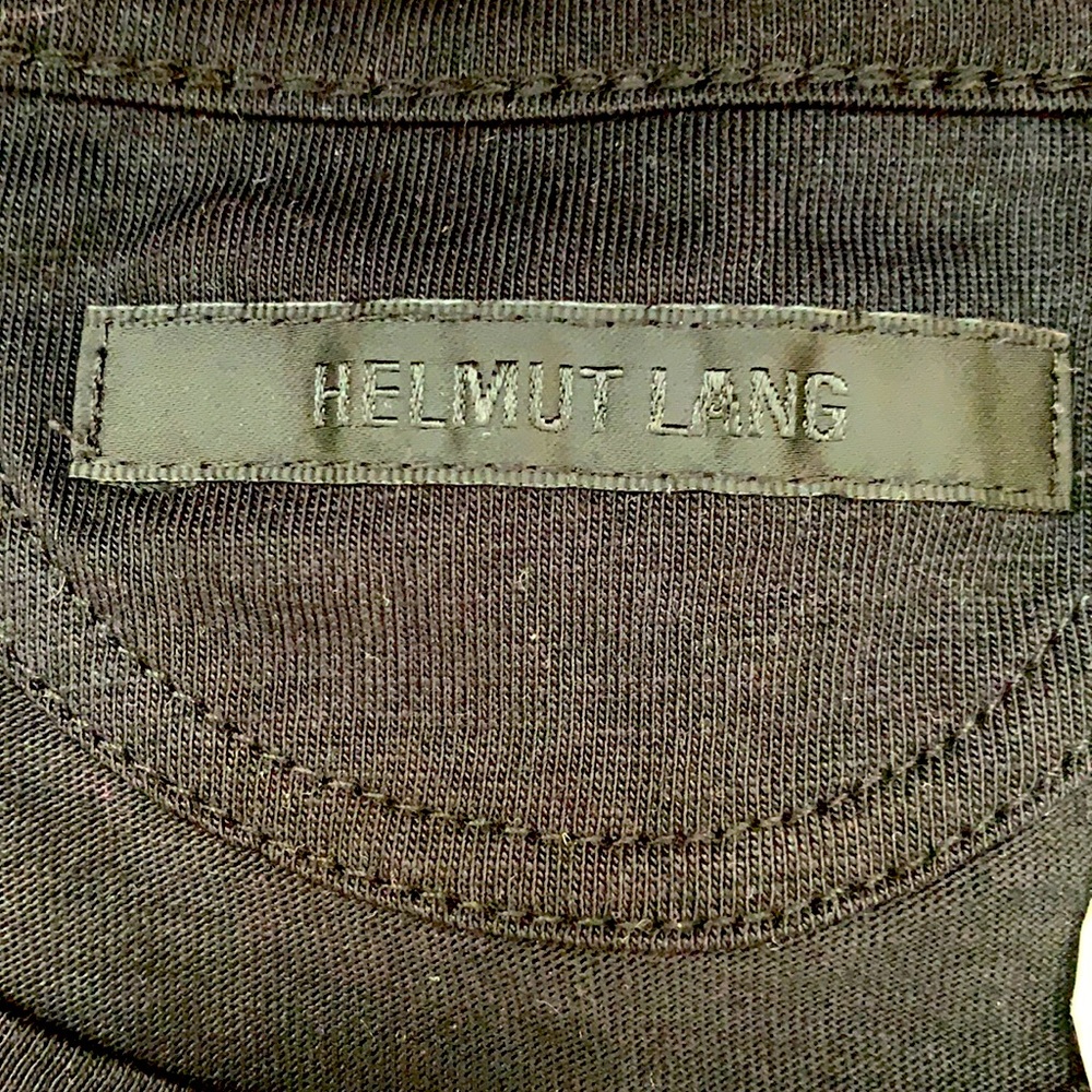 Helmet Lang box fit film print shirt NWT - Picture 3 of 6